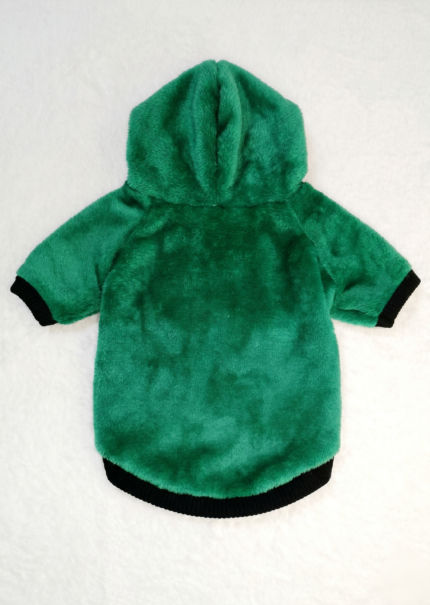 Buzo Soft Verde con Capucha