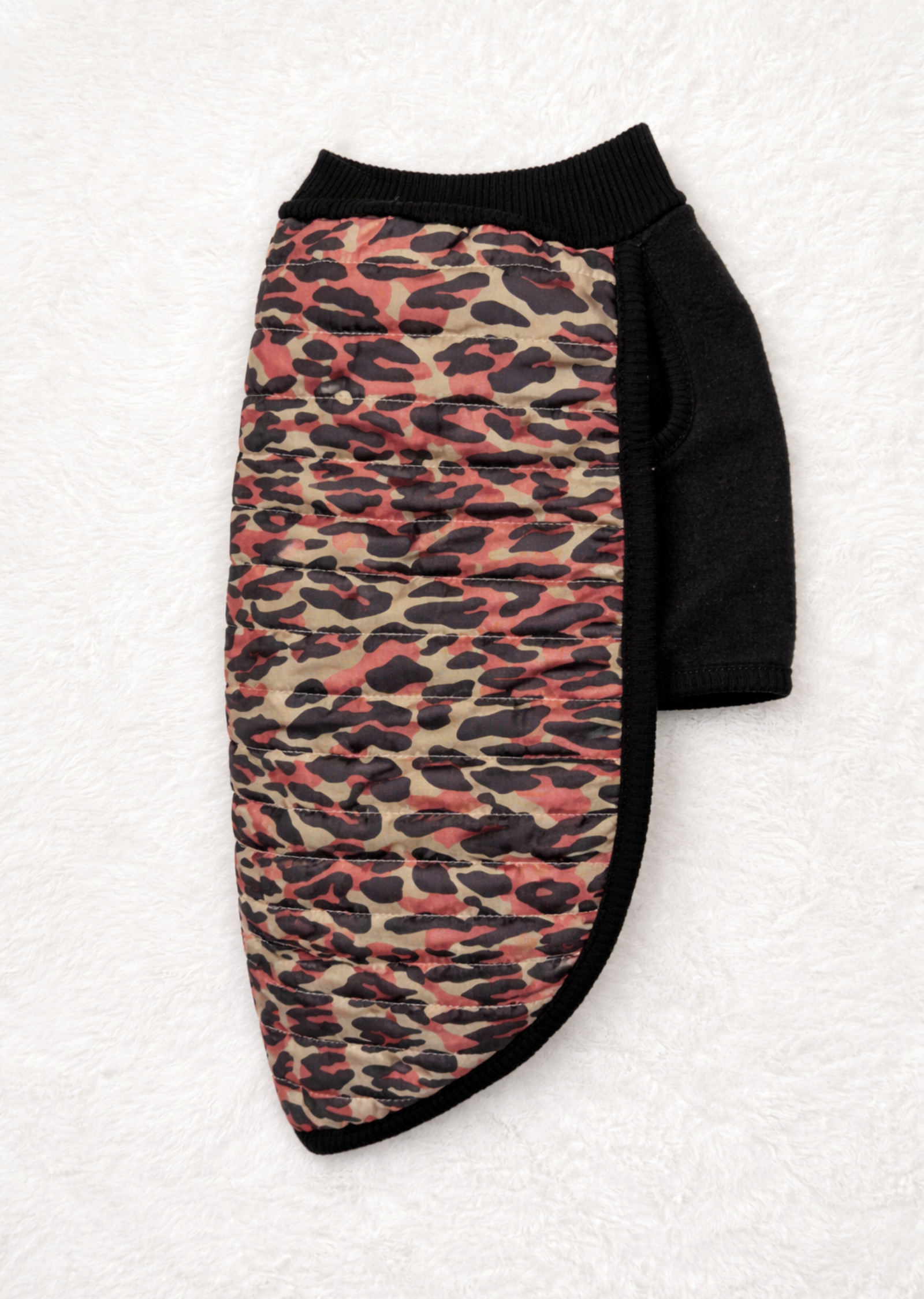 capa matelace animalprint naranja Puffer Animal Print Naranja - Image 1