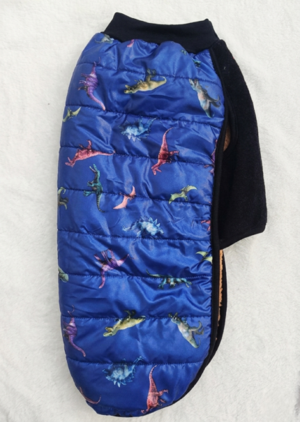 Puffer Azul Dinosaurios
