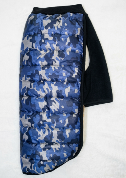 Puffer Camuflado Azul