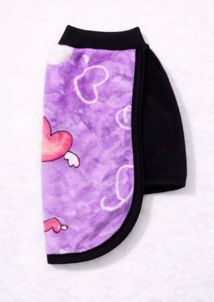 Capa Soft Corderito Lila Corazon