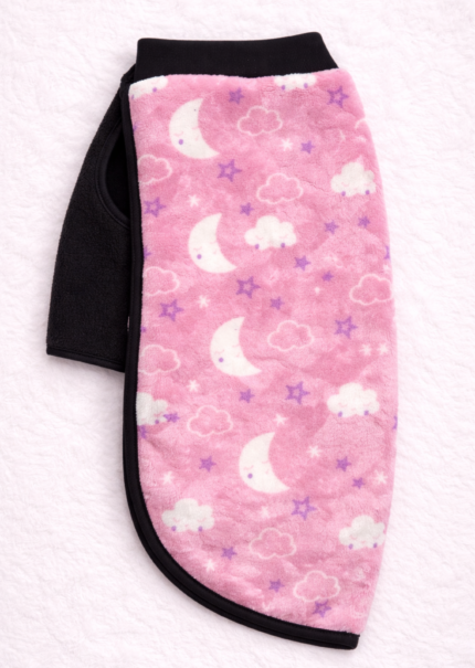 Capa Soft Corderito Rosa Nubes