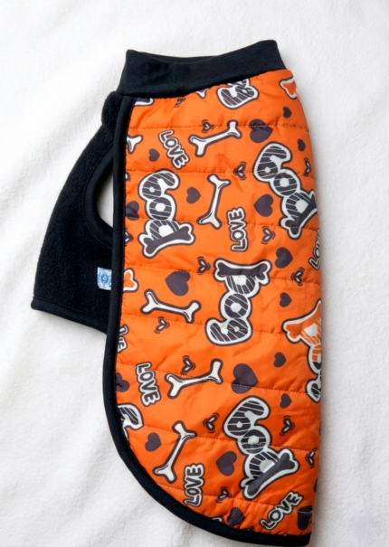 Puffer naranja dog
