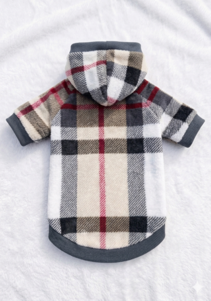 Buzo soft cuadrille blanco