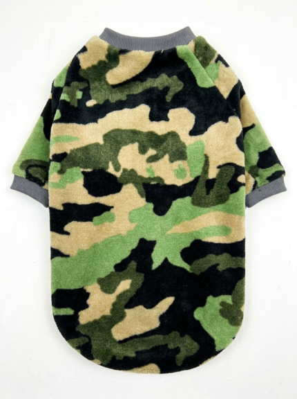 Buzo Soft camuflado verde
